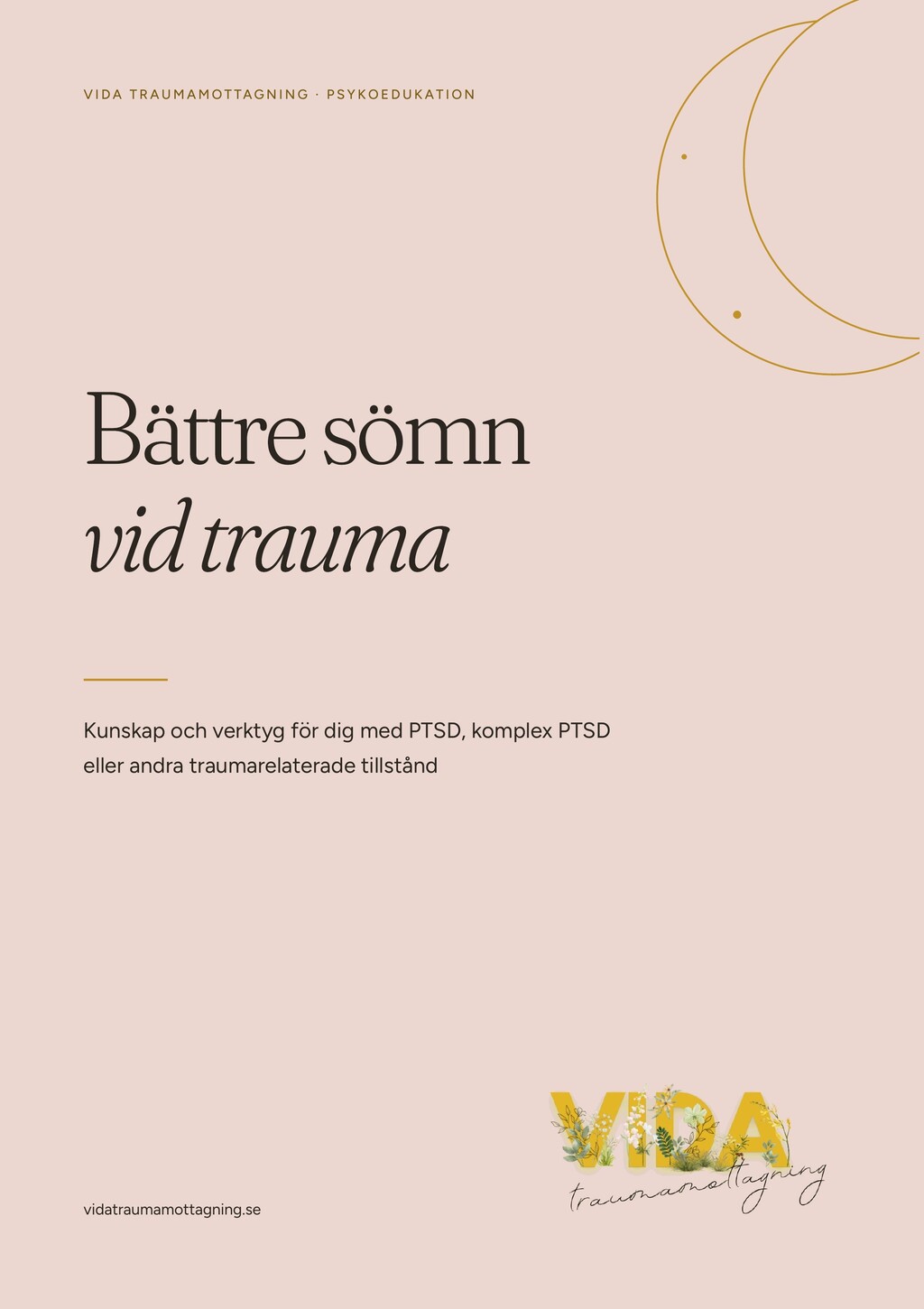 pdf med sömntips vid traumarelaterade tillstånd